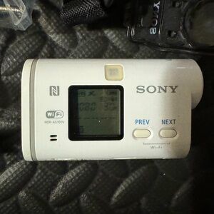 Sony action cam HDR-AS100V